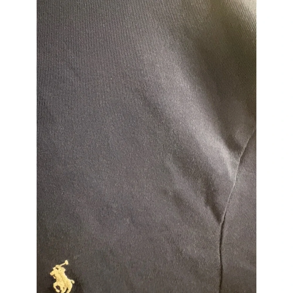 Polo Ralph Lauren Mens XL Navy Blue Short Sleeve Cotton Jersey Polo Shirt Logo